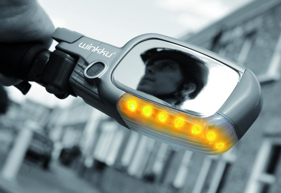 Bike on sale mirror light